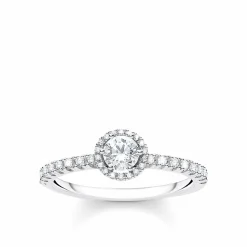Thomas Sabo Damen Zirkonia Ring Größe 56 Silber TR2326-051-14-56