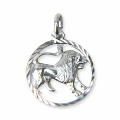 Unisex Anhänger Sternzeichen Löwe ⌀15mm Silber 28.1233.R