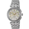 Versace Aion Chronograph Herrenuhr Silber 45mm VE1D009 19