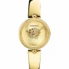 Versace Armbanduhr Damen Palazzo Gold Edelstahl VECQ03025