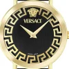 Versace Armbanduhr Damen Daedalus Schwarz/Gold VE9A00224