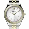 Versace Armbanduhr Damen Hellenyium Lady Bicolor Silber VEHU01024