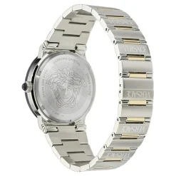 Versace Armbanduhr Greca Logo Moonphase Diamond VE7G00524 Silber-Gold