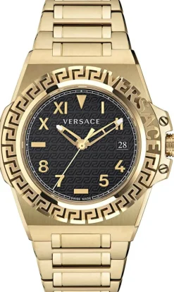 Versace Armbanduhr Herren Greca Reaction VE3I00522 Gold