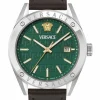 Versace Armbanduhr Herren Vekha Athletics Grün Braun VEKHA0125