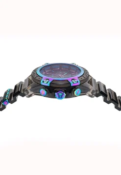 Versace Armbanduhr Sport CHRONO ACTIVE - 44MM - VEZ7-BLACK TRANSPARENT POLYCARBONATE VEZ701022