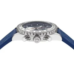 Versace Armbanduhr Unisex Chrono X Silber Blau Herrenuhr VE9K00124