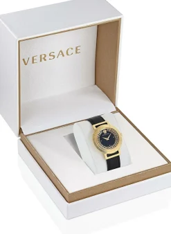 Versace Armbanduhr Unisex Greca Sphere VE9C00224 Gold/Schwarz