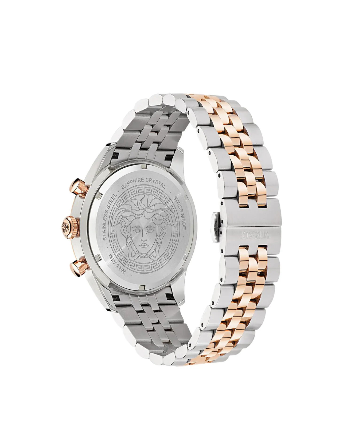 Versace Armbanduhr Unisex Chrono Master VE8R00424 Two‑Tone