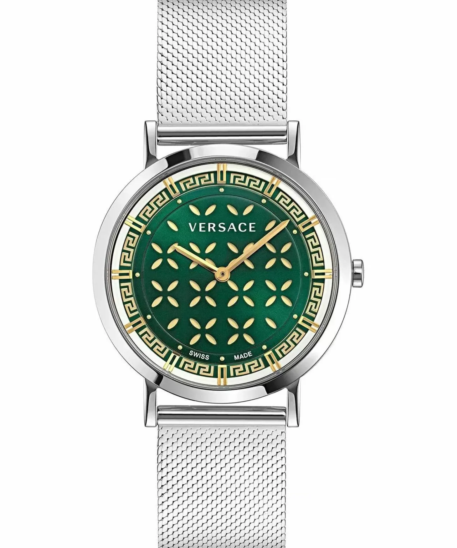 Versace Damen Armbanduhr New Generation Silber VE3M01123