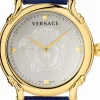 Versace Damen Armbanduhr Safety Pin gold VEPN004 20