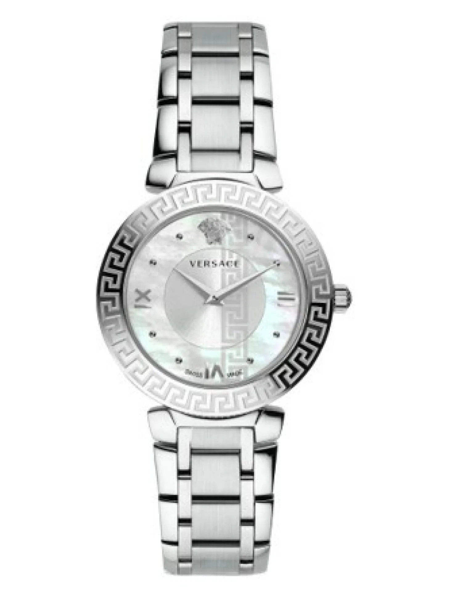 Versace Damen Armbanduhr DAPHNIS 35MM D/WHT B/ STEEL V103 VE16010 18