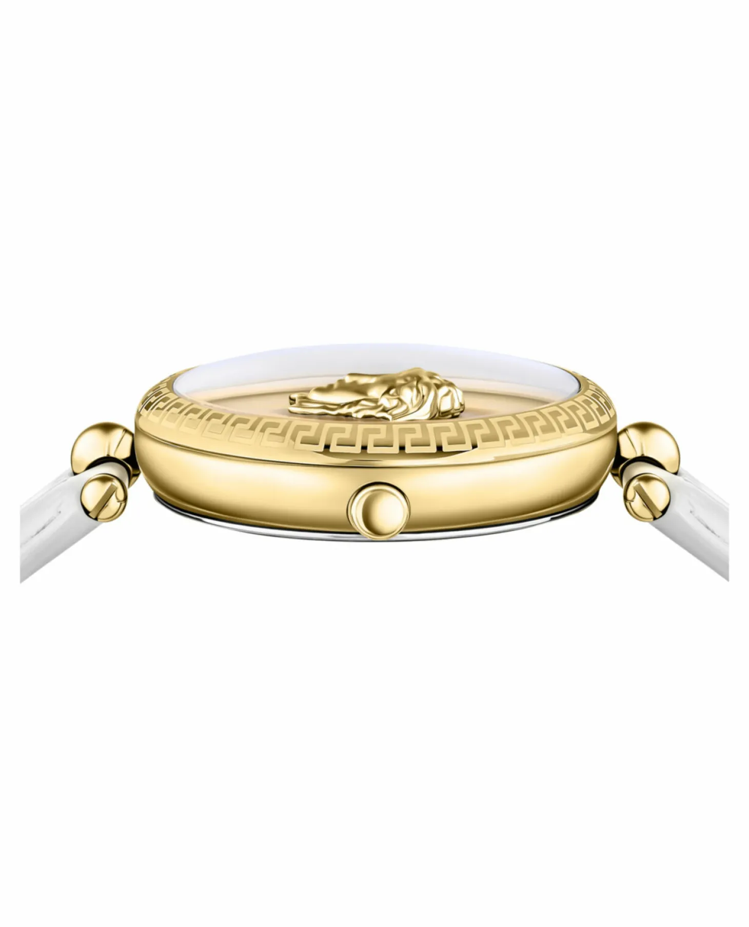 Versace Damen Armbanduhr PALAZZO weiß, gold 39 mm VECO02822