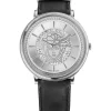 VERSACE Damen Armbanduhr V CIRCLE Lederarmband schwarz VE81017 19