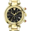 Versace Damen Armbanduhr Chronograph Revive 41mm Armband Edelstahl VE2M006 21