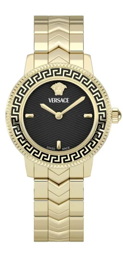 Versace Damen Armbanduhr V-ICON Gold VEUCA0824