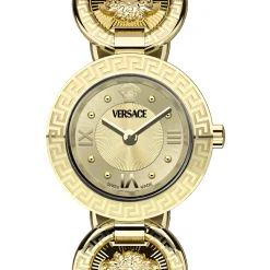 Versace Damen Armbanduhr Greca Jewel Gold VEWCA0524