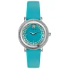 Versace Damen Armbanduhr Greca Flourish Blau VE7F00123