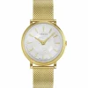 Versace Damen Armbanduhr V CIRCLE Medusa gold, weiß 38 mm VE8102419