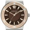 Versace Damen Armbanduhr Greca Logo VEVH01220