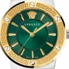 Versace Damen Armbanduhr GRECA LOGO bicolor 38 mm VEVH00720