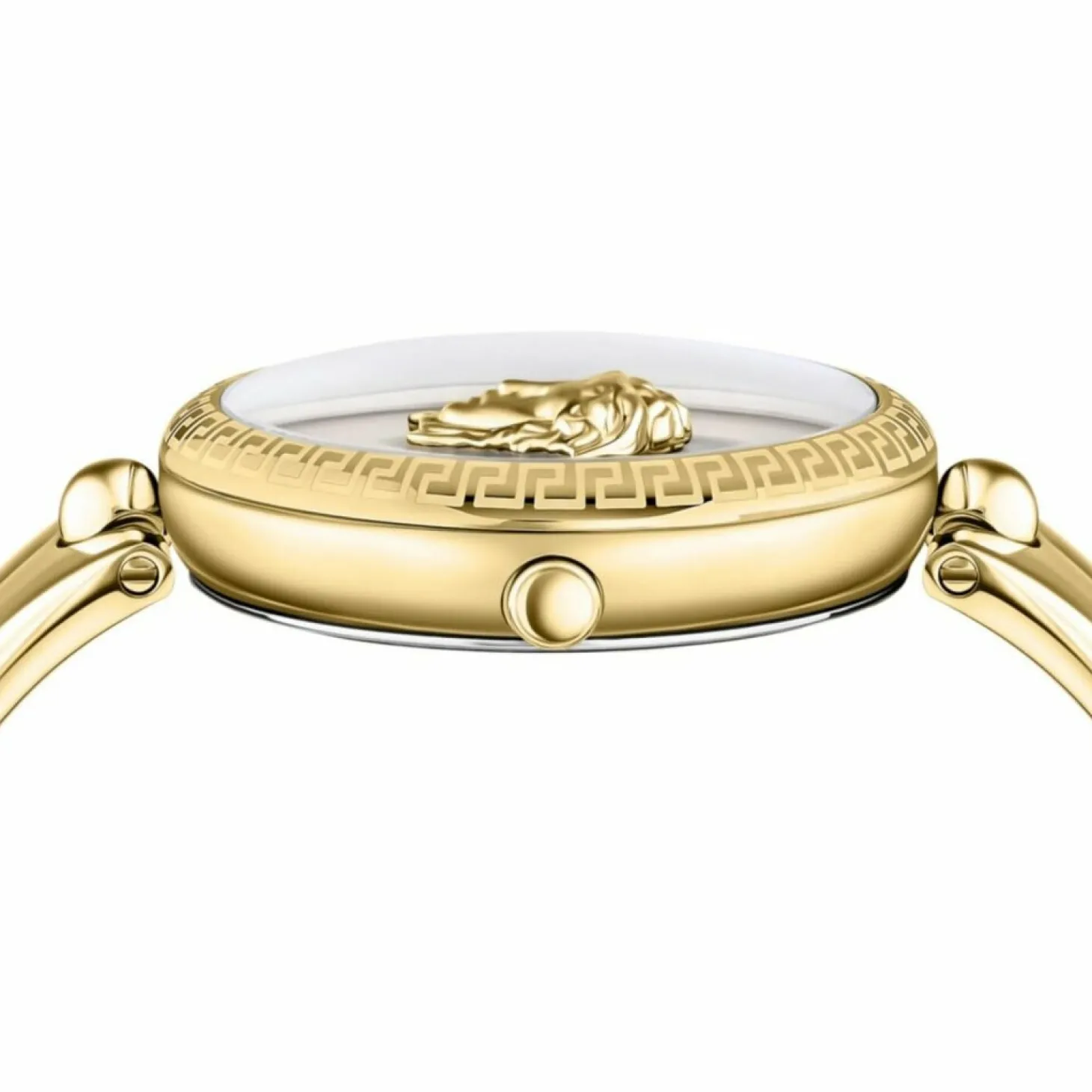 Versace Damen Armbanduhr PALAZZO gold, schwarz 39 mm VECO03122