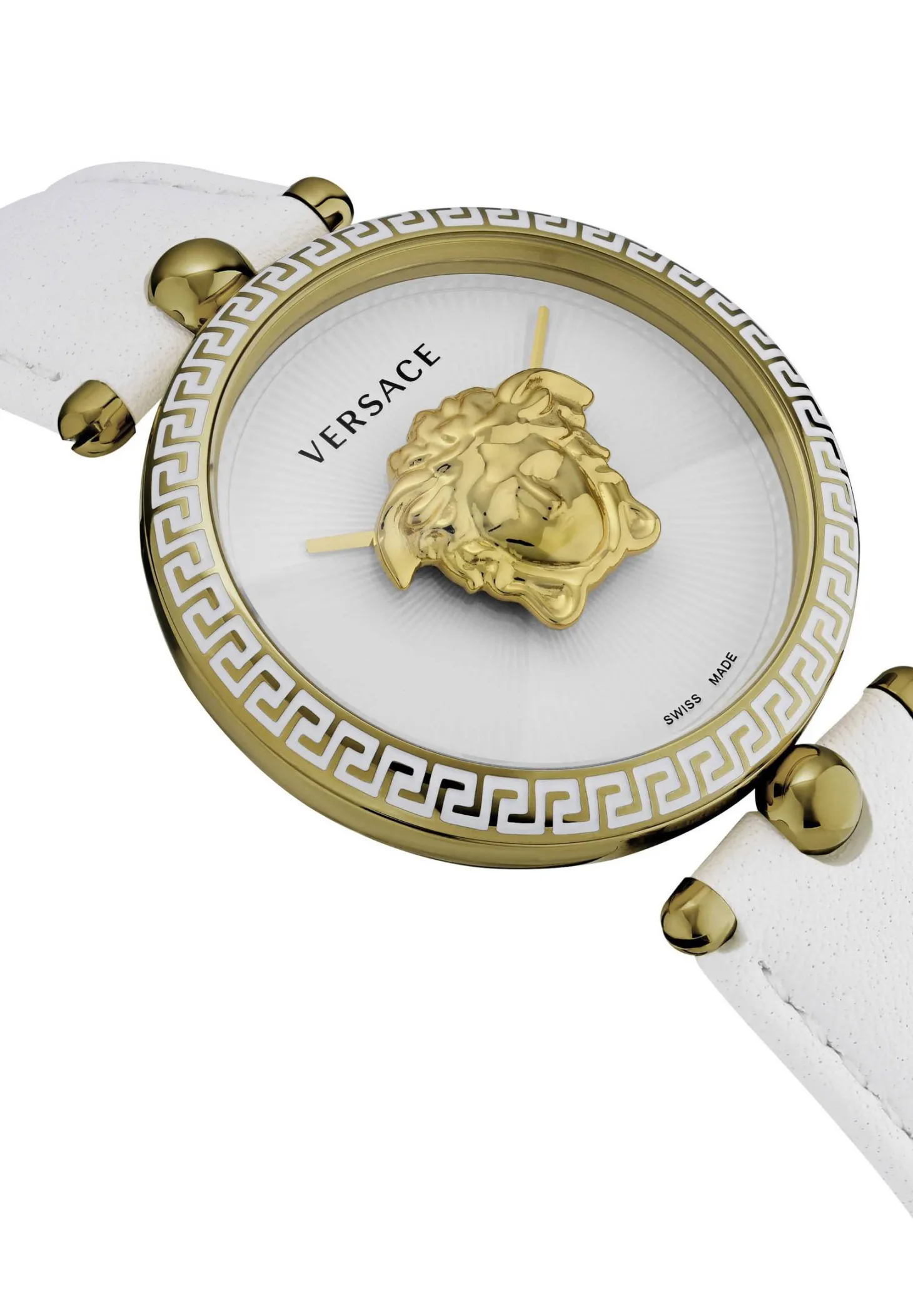 Versace Damen Armbanduhr PALAZZO 39 mm Armband weiß VECO020 22