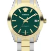 Versace Damen Automatik Armbanduhr Greca Classic VESCA0524 Grün