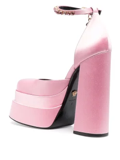 Versace Damen High Heels Medusa hellrosa 1002005-DRA67-1PB9V