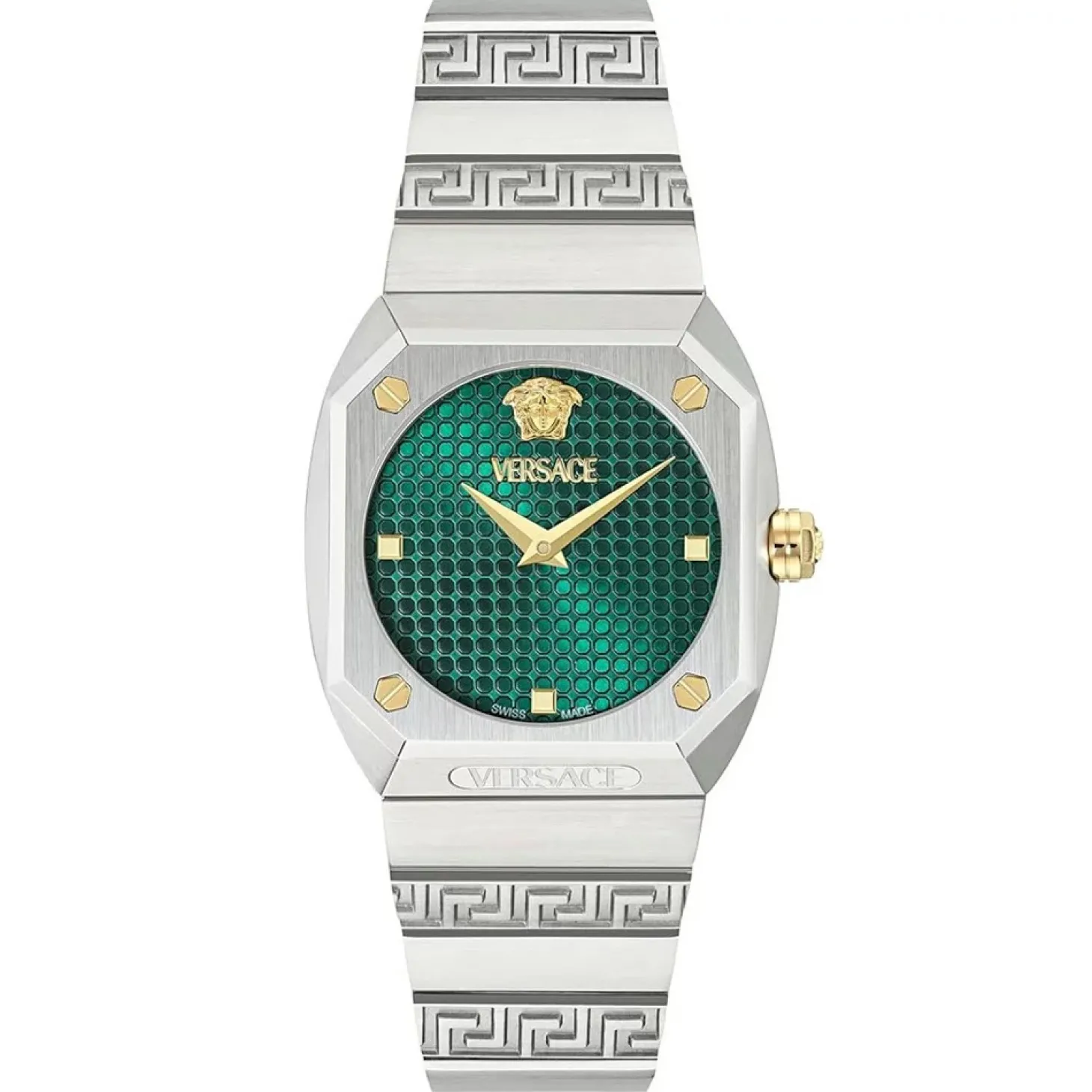Versace Damen Uhr Antares Lady Silber/Grün VE9E00424