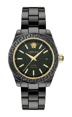 Versace Damenuhr Automatikuhr DV ONE AUTOMATIC Schwarz VE6B00123
