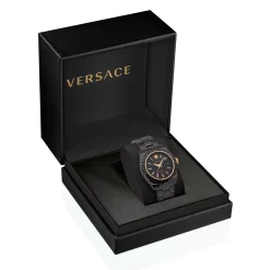 Versace Damenuhr Automatikuhr DV ONE AUTOMATIC Schwarz VE6B00123