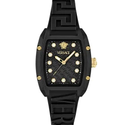 Versace Damenuhr Dominus Eco Ceramic Schwarz VE0N00125