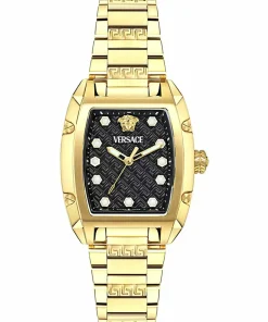 Versace Damenuhr Dominus Lady Gold/Schwarz VE8K00524