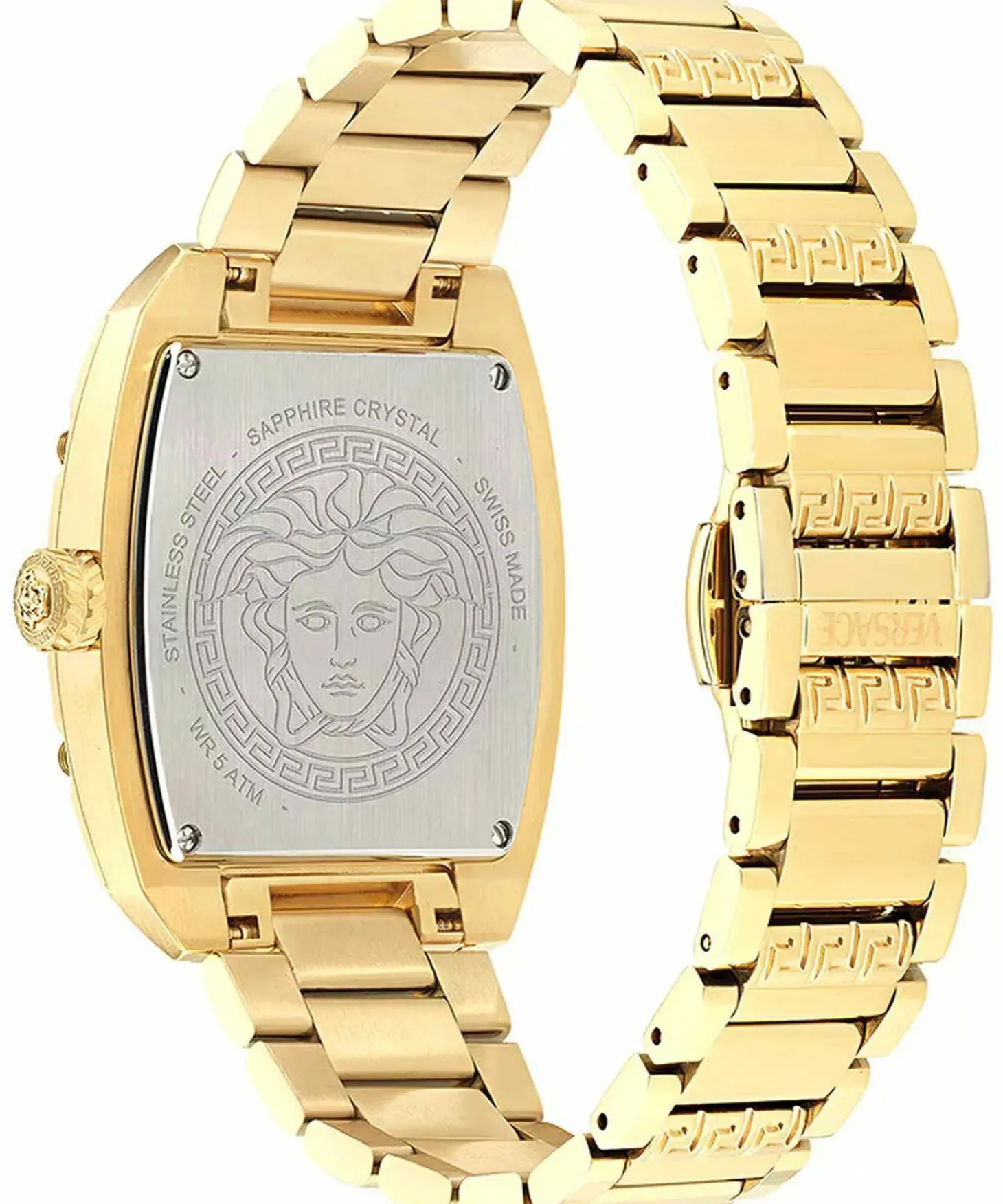 Versace Damenuhr Dominus Lady Gold/Schwarz VE8K00524