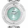 Versace Damenuhr Eon Restyling Silber/Türkis VEHFA0425