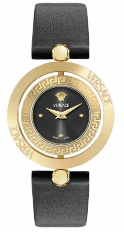 Versace Damen­uhr Eon Restyling Schwarz/Gold VEHFA0225