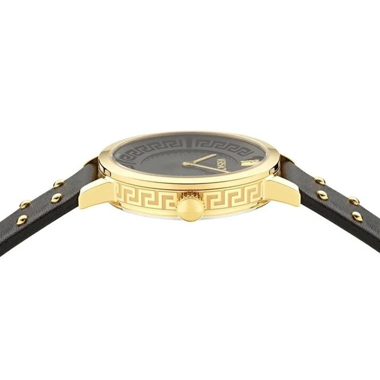 Versace Damenuhr Greca Fortuna Schwarz/Gold VE0A00225