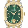 Versace Damenuhr Greca Couture VE1B01225 Grün/Silber/Gold
