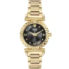 Versace Damenuhr Mini Vanity Gold/Schwarz VEGFA0825