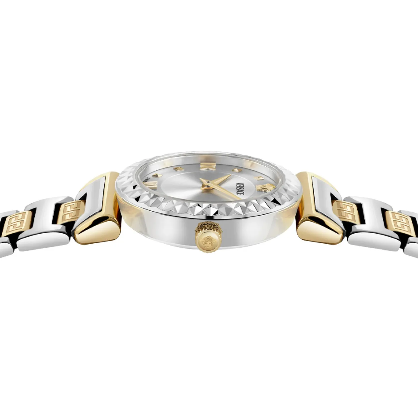 Versace Damenuhr Mini Vanity Silber/Gold VEGFA0525