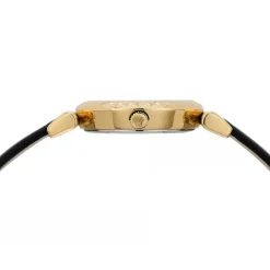 Versace Damenuhr Mini Vanity Schwarz/Gold VEGFA0125