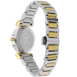 Versace Damenuhr Mini Vanity Bicolor/Grün VEGFA0625