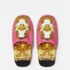 Versace Hausschuhe Medusa Renaissance Print Slippers