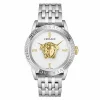 Versace Herren Armbanduhr 43 mm Armband Edelstahl CODE RESTYLING