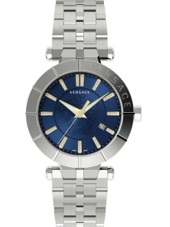 Versace Herren Armbanduhr V-RACE 43 mm Armband Edelstahl VE2B004 21