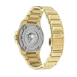 Versace Herren Armbanduhr Greca Reaction Diamonds Schwarz VE3I00723
