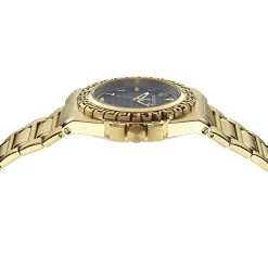 Versace Herren Armbanduhr Greca Reaction Diamonds Schwarz VE3I00723