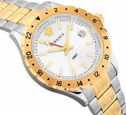 Versace Herren Armbanduhr Hellenyium GMT V1103 0015