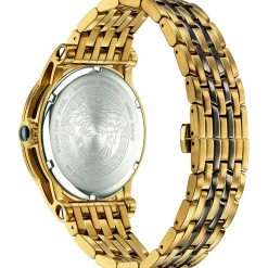 Versace Herren Armbanduhr PALAZZO EMP.43MM D/WHT B/BICOL goldfarben VERD004 18